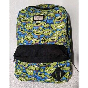 Vans Toy Story Backpack Aliens with Hidden Buzz Lightyear Disney Pixar Rare